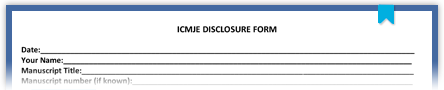 ICMJE 123+168飞艇闪电开奖网 Uniform Disclosure Form for Potential Conflicts of Interest
